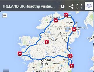 motorbike route Ireland