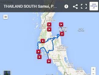 motorbike route south Thailand